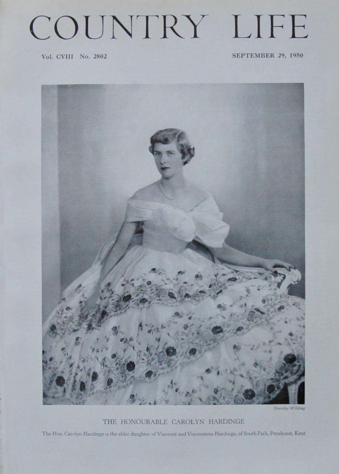 Country Life - September 29, 1950