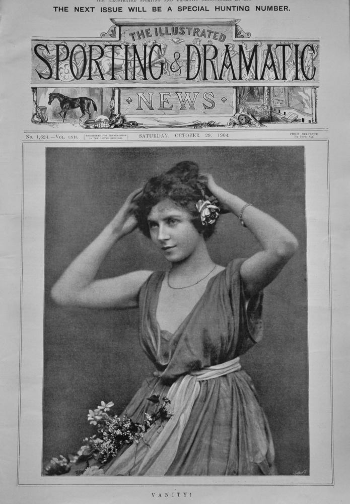 Illustrated Sporting and Dramatic News,  October 29th, 1904.