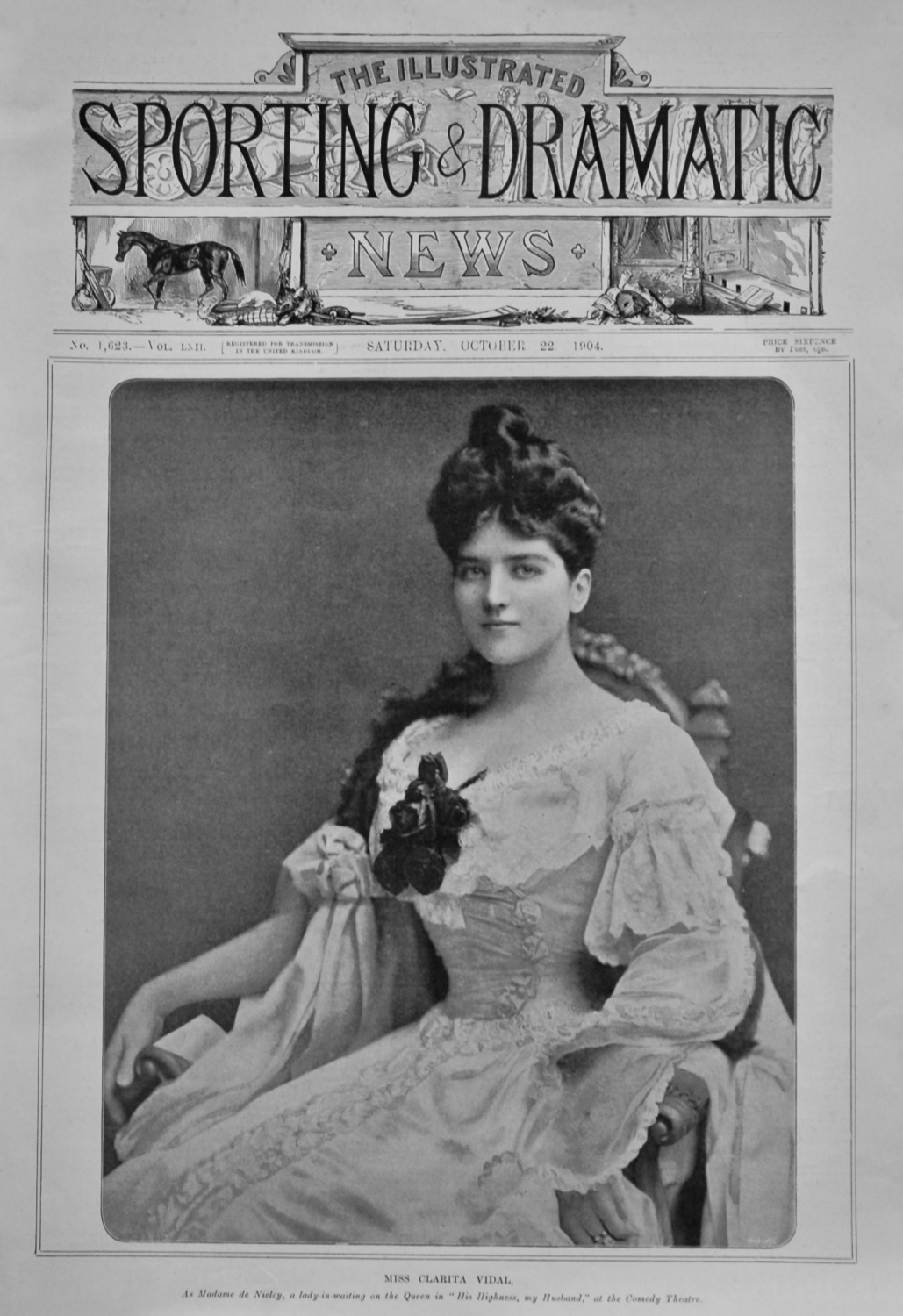 Illustrated Sporting and Dramatic News,  October 22nd, 1904.