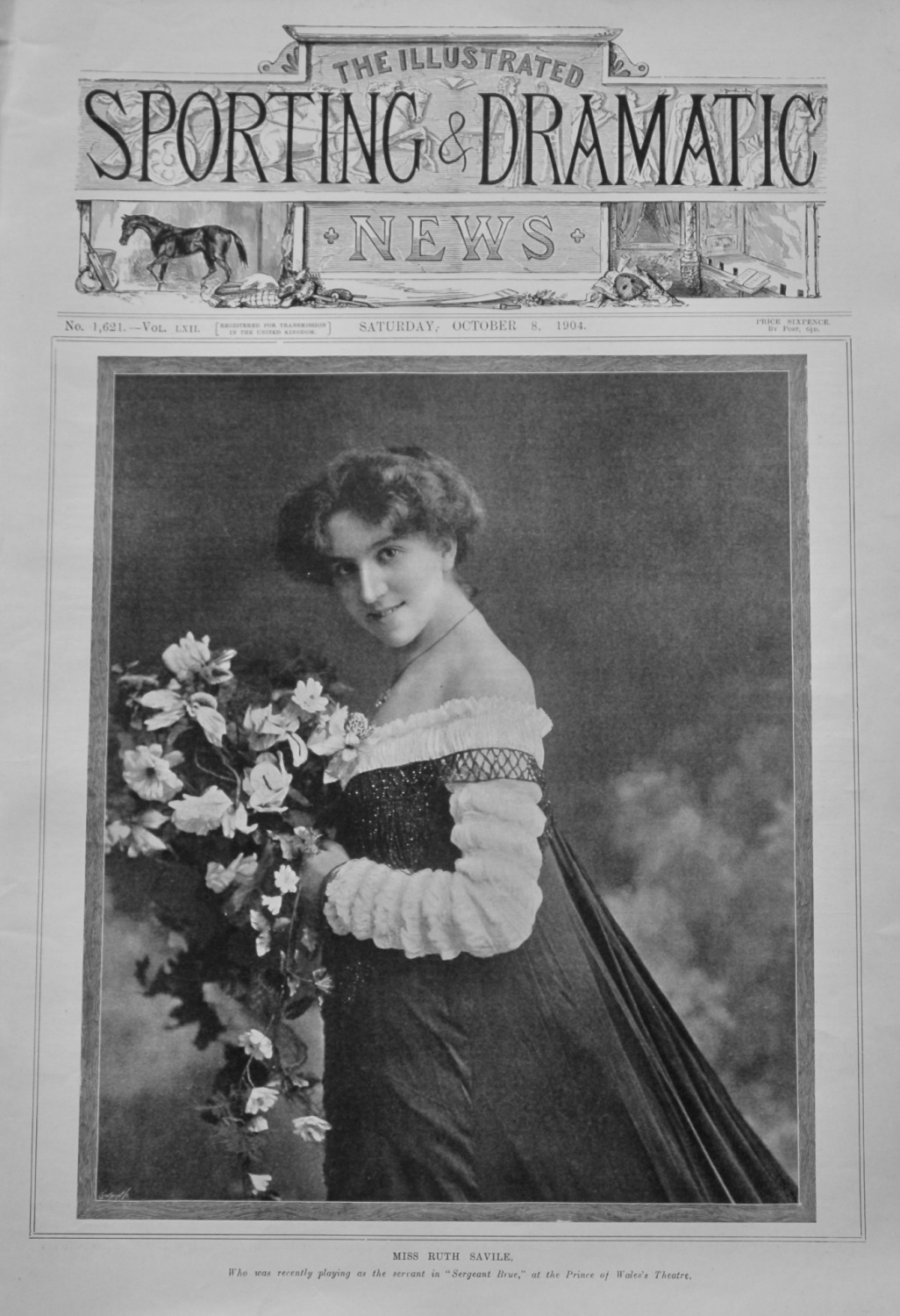 Illustrated Sporting and Dramatic News,  October 8th, 1901.