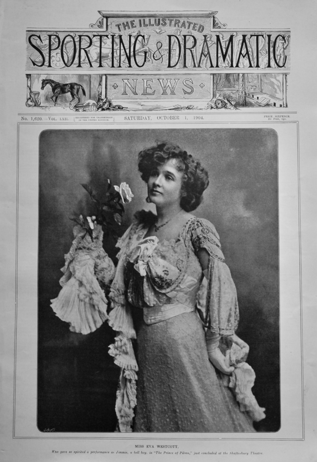 Illustrated Sporting and Dramatic News, October 1st, 1904.