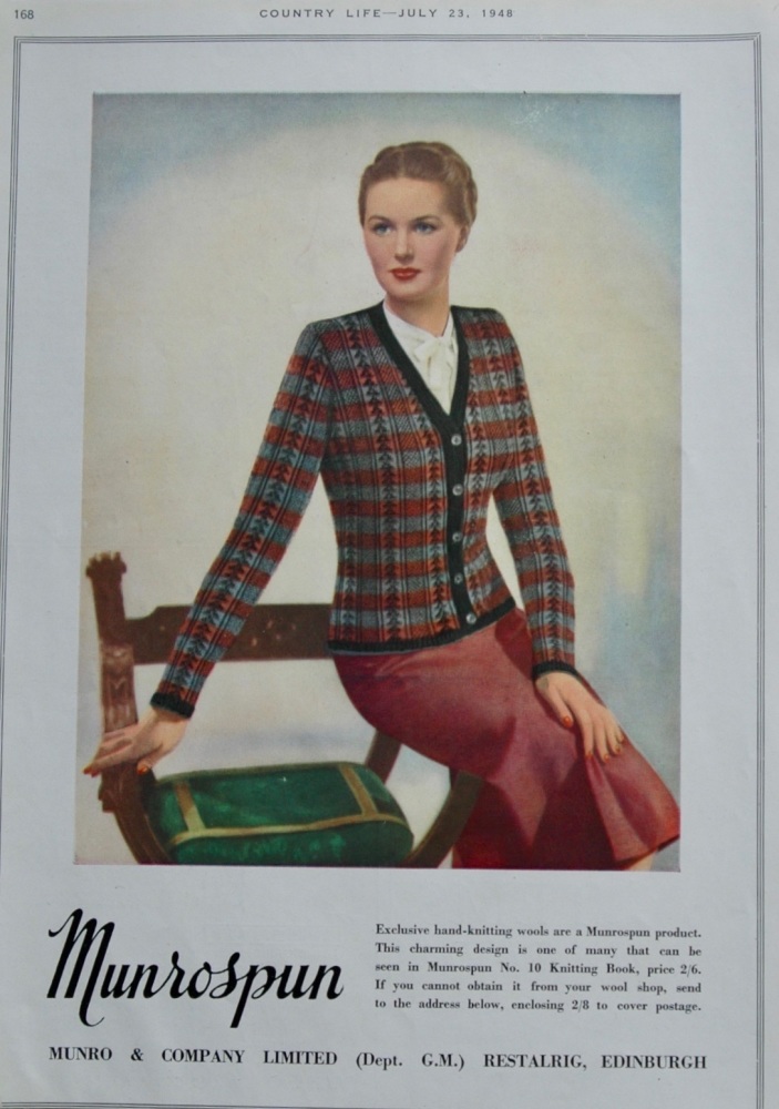 Munro & Company Limited Advert