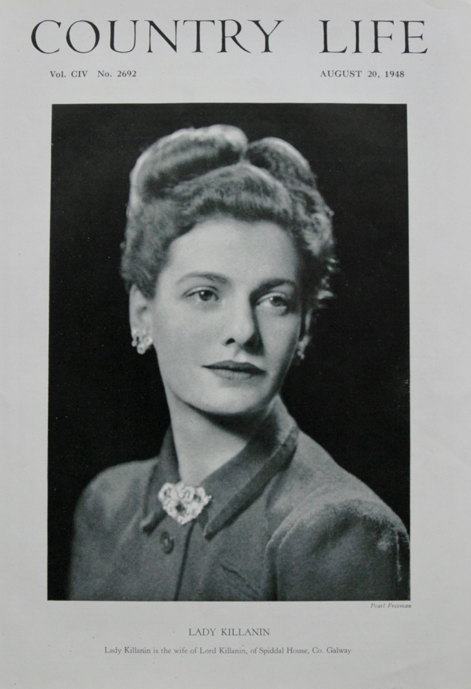 Lady Killanin. (Front Page) 1948.