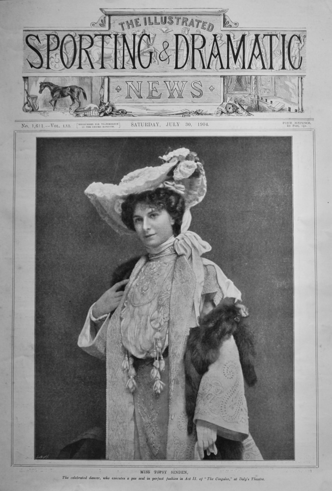 Miss Topsy Sinden.  1904.