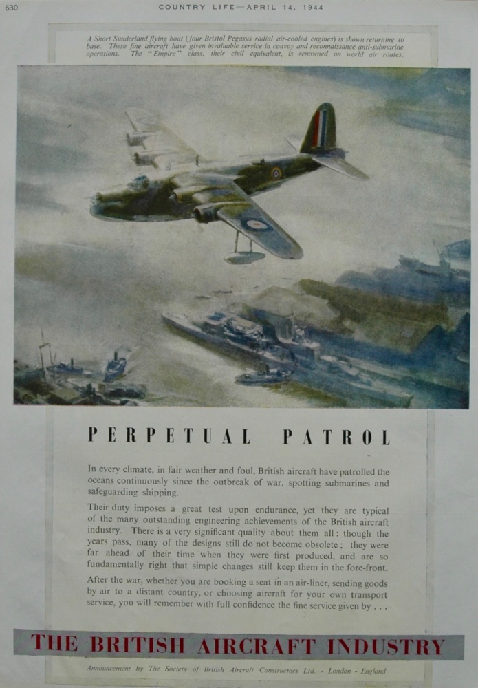 The British Aircraft Industry Advert