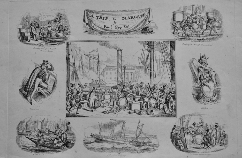 A Trip to Margate.  by Paul Pry Esq.  1838c.