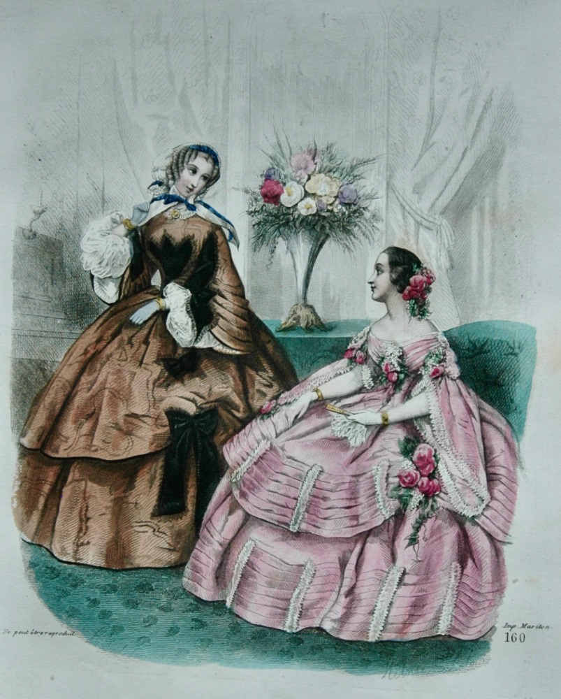 Fashion Plate.  1858.