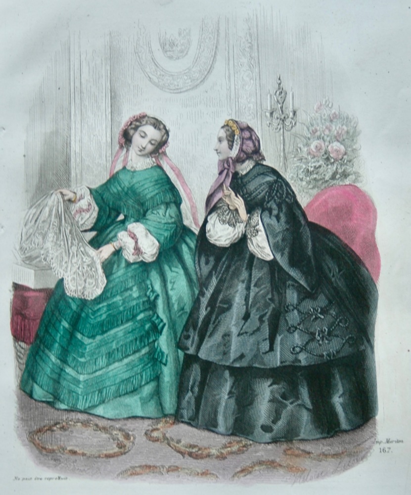 Fashion Plate. 1858.