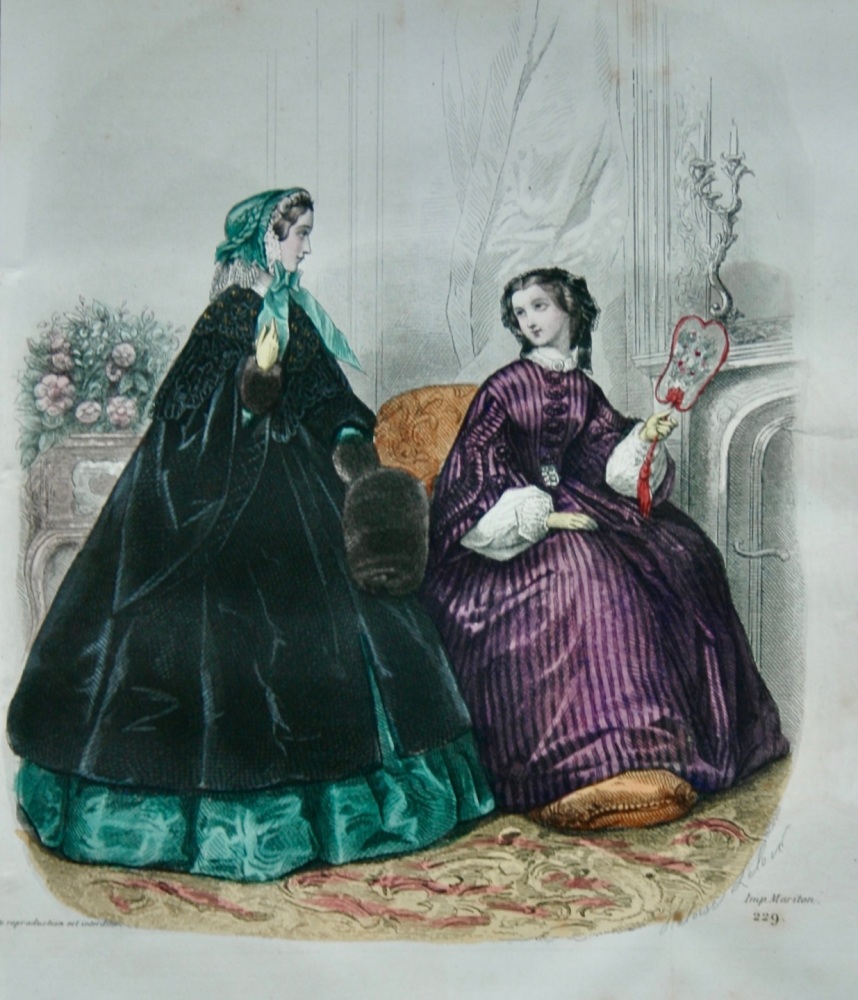 Fashion Plate.  1859.