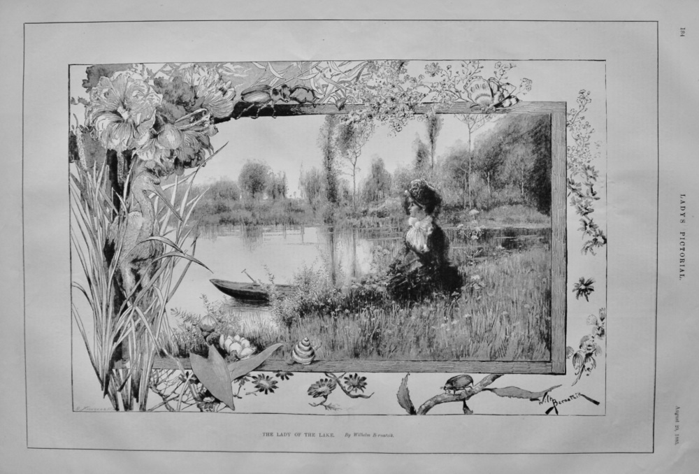 The Lady of the Lake.  1885.