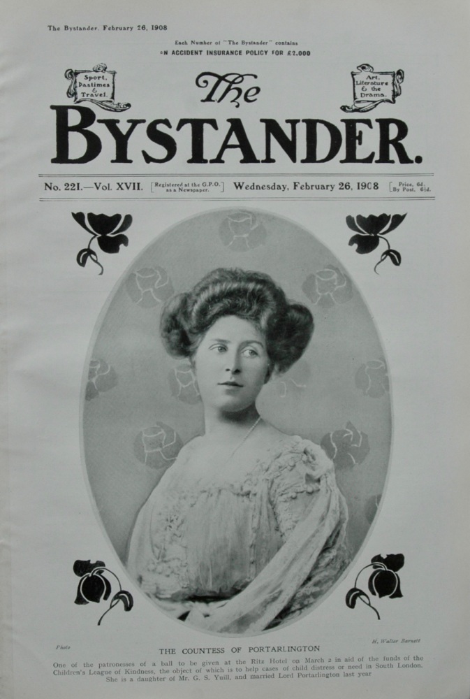 The Bystander,  February 26, 1908.