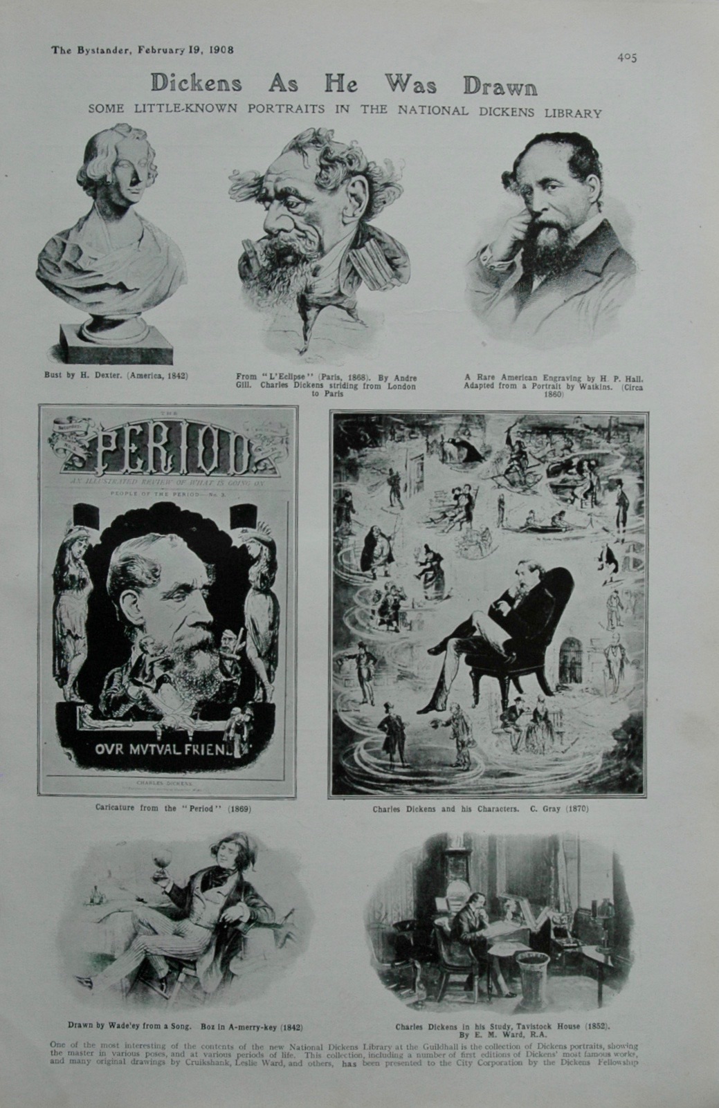 Dickens as he was Drawn