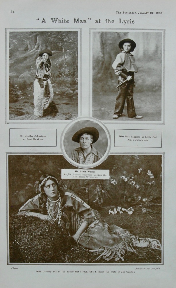 "A White Man at the Lyric". 1908.