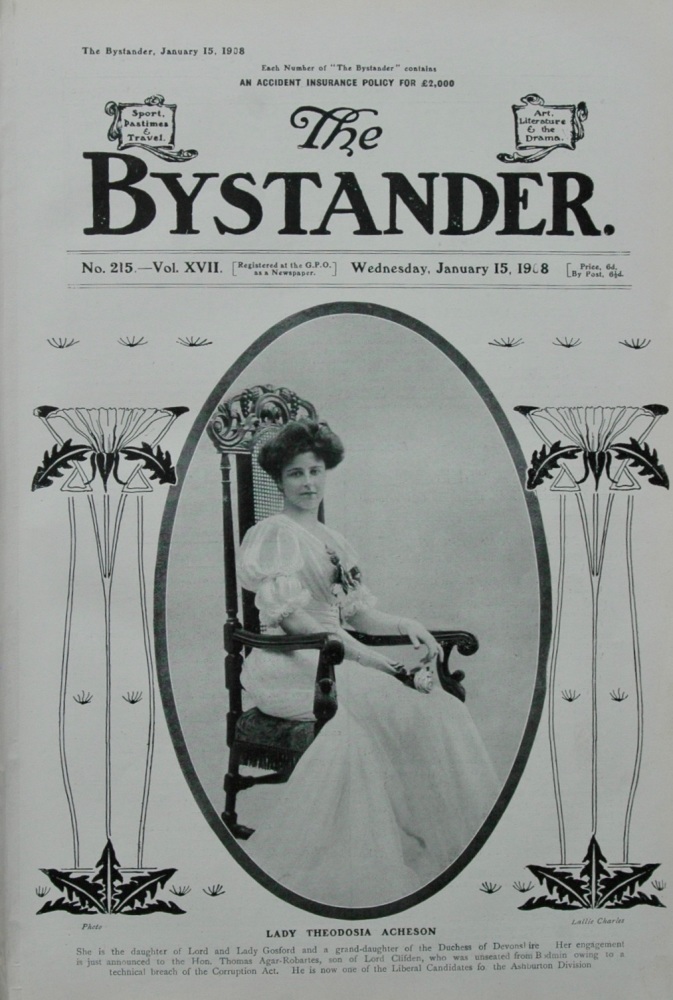 Lady Theodosia Acheson. 1908.