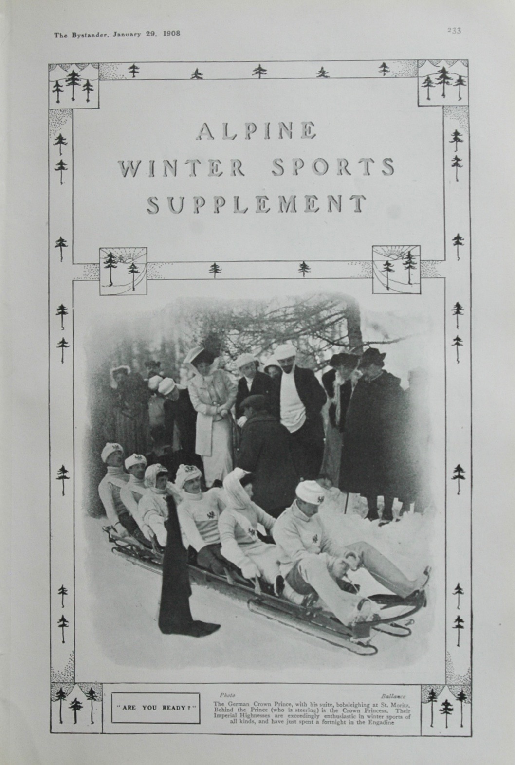 Alpine Winter Sports Supplement