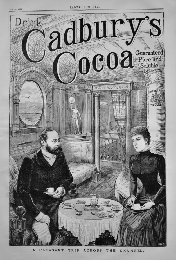 Cadbury's Cocoa.  1885