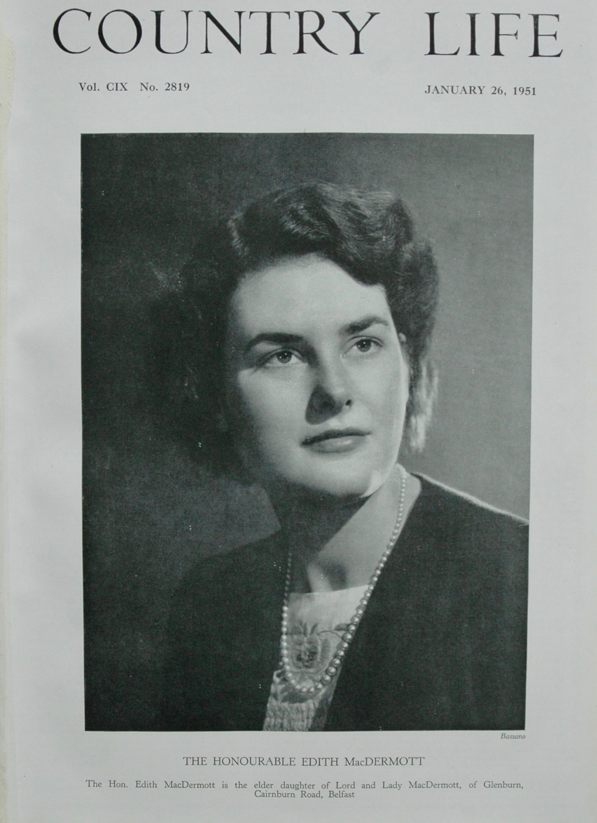 The Honourable Edith MacDermott
