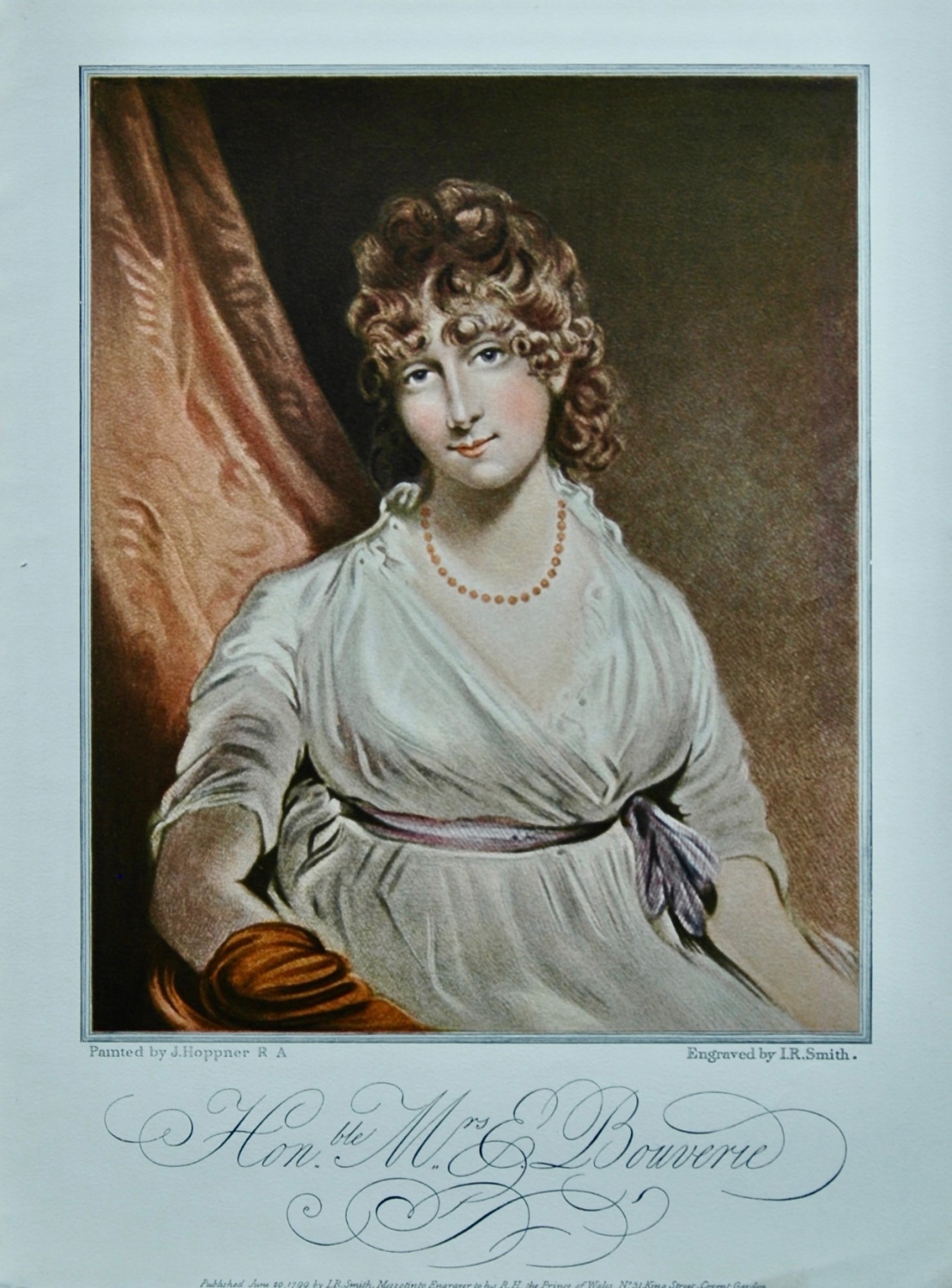 The Hon. Mrs. Bouverie.