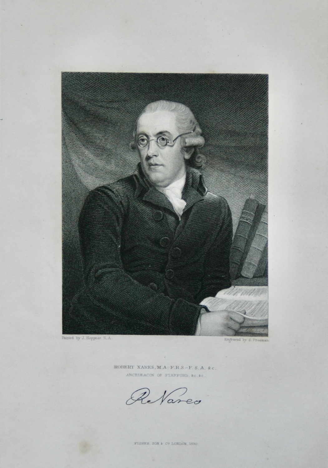 Robert Mares, M.A.-F.R.S.-F.S.A. &c.  Archdeacon of Stafford.  1831.