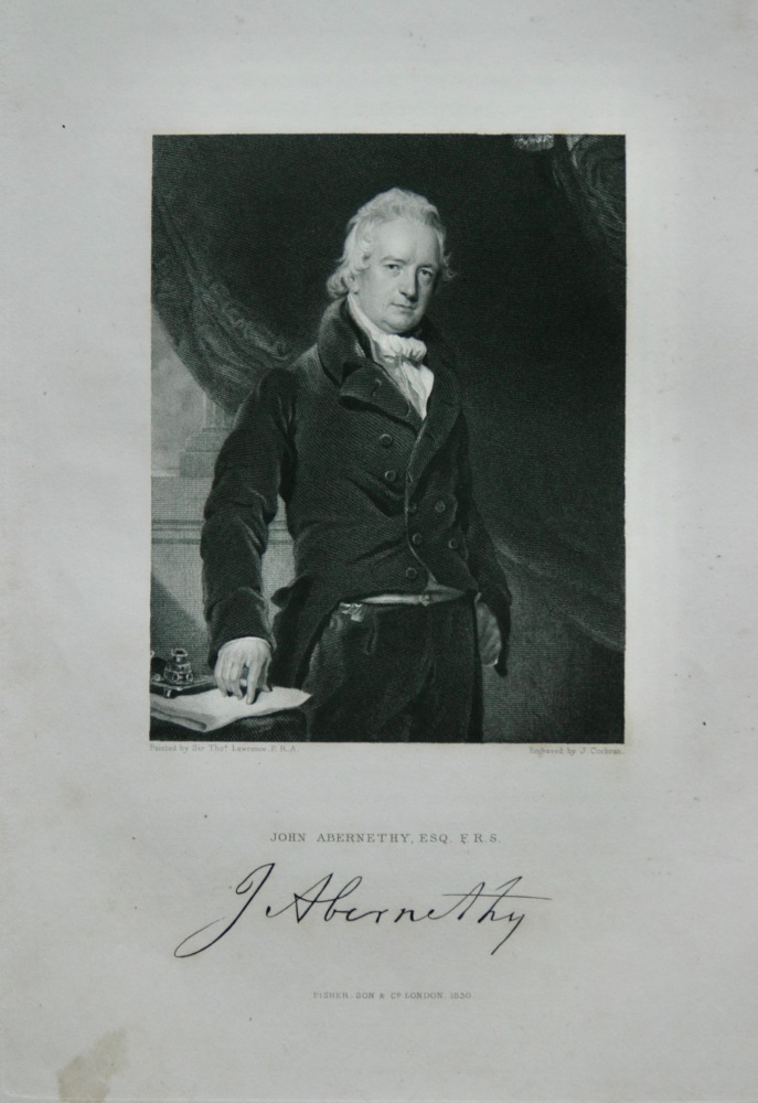 John Abernethy. Esq. F.R.S.  1831.