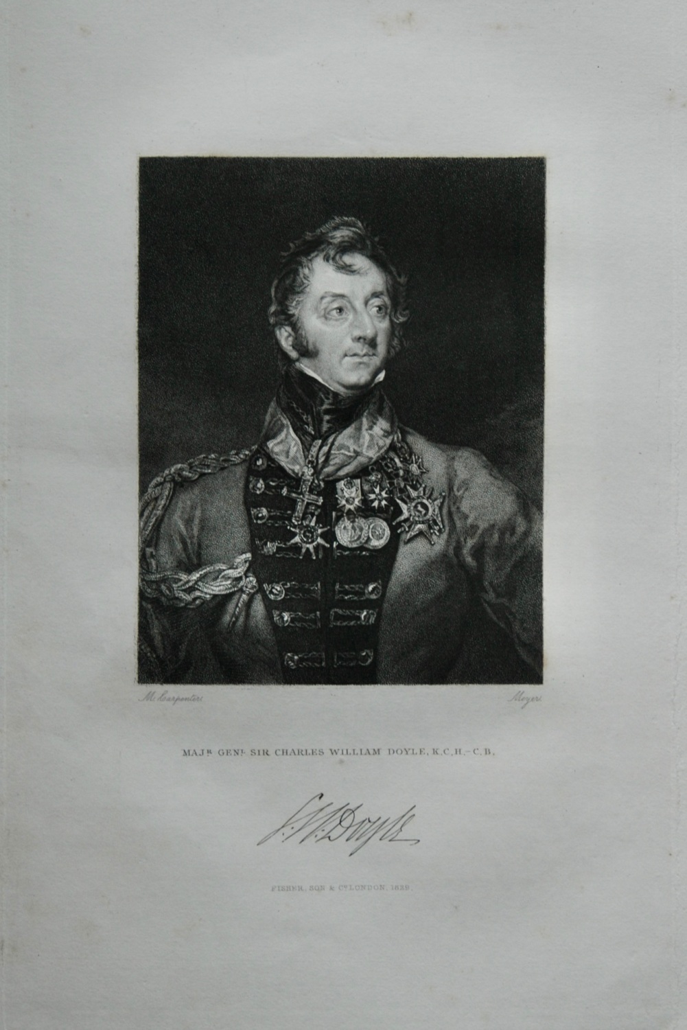 Major General Sir Charles William Doyle, K.C.H.-C.B.  1830.