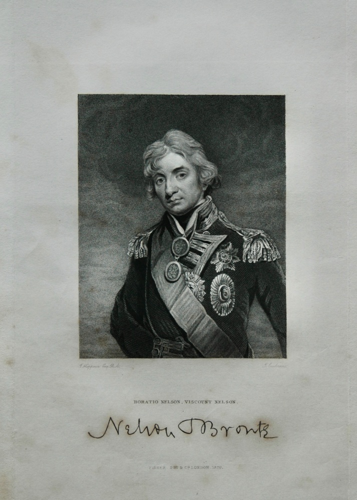 Horatio Nelson, Viscount Nelson.  1830.