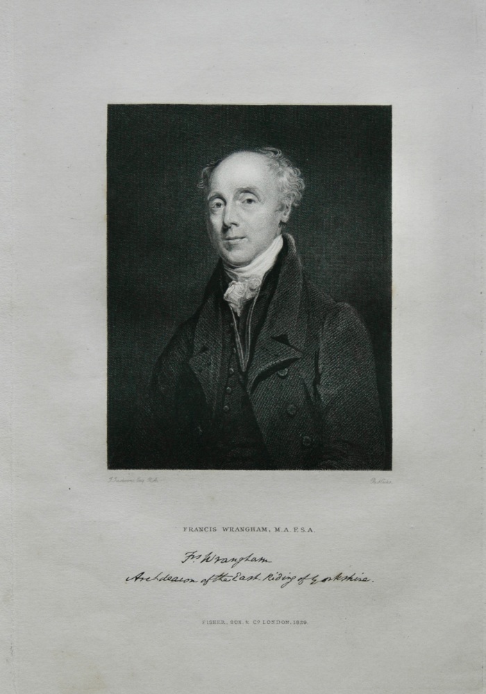 Francis Wrangham.  (Archdeacon) 1830