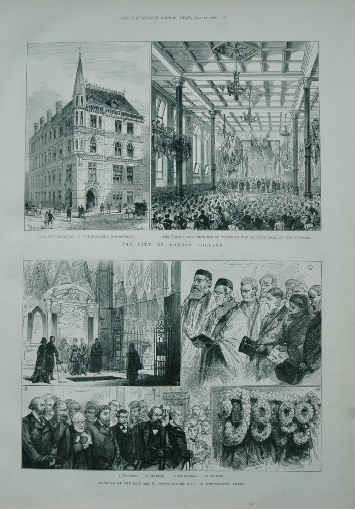 The City of London College - 1883