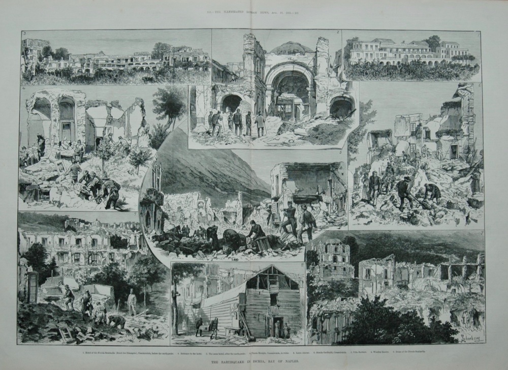 The Earthquake in Ischia, 1883