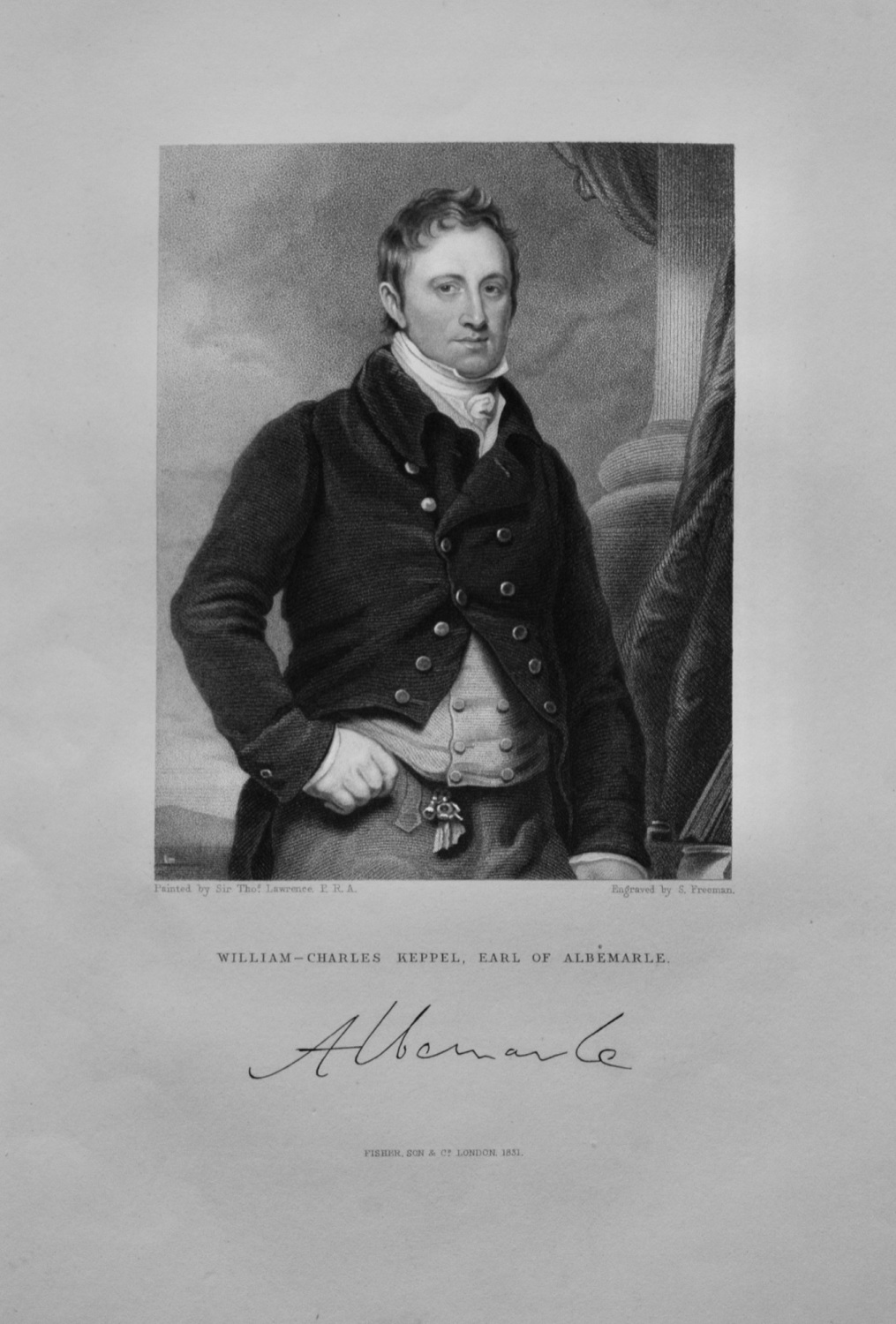 William_Charles Keppel, Earl of Albemarle.  1832.