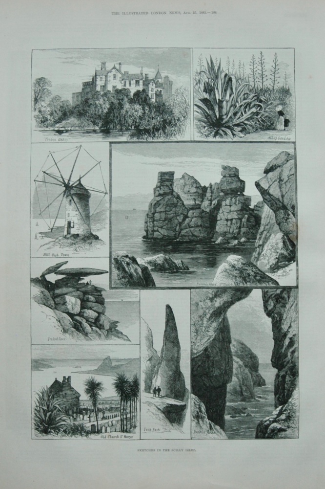 Sketches in the Scilly Isles.- 1883.