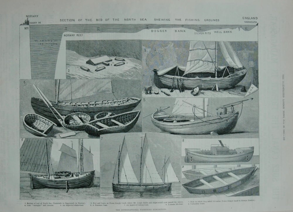 The International Fisheries Exhibition (boats) 1883