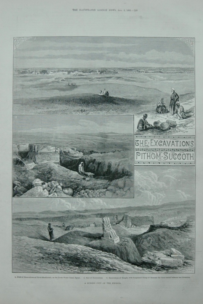 The Excavations at Pithom Succoth 1883