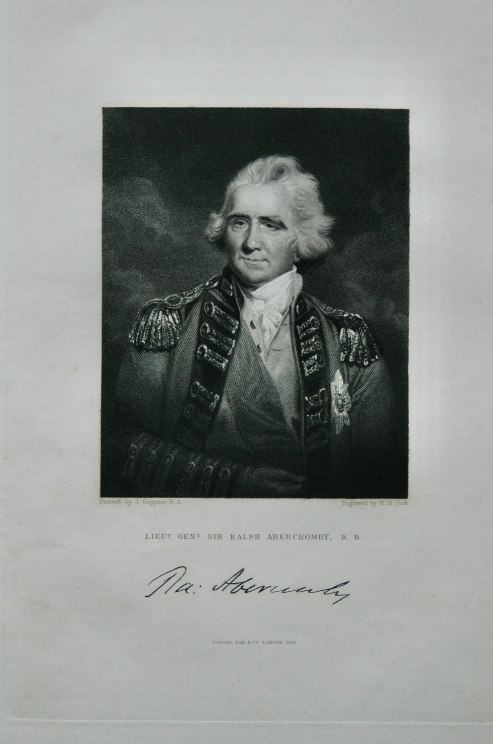 Lieut. General Sir Ralph Abercromby, K.B.  1832.
