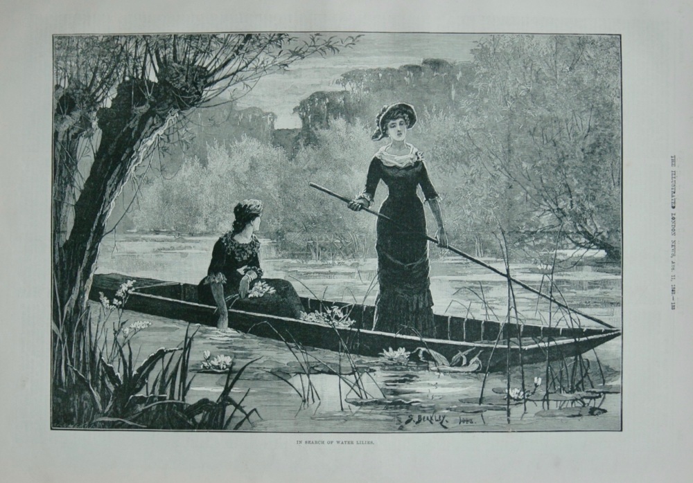 In Search of Water Lilies - 1883