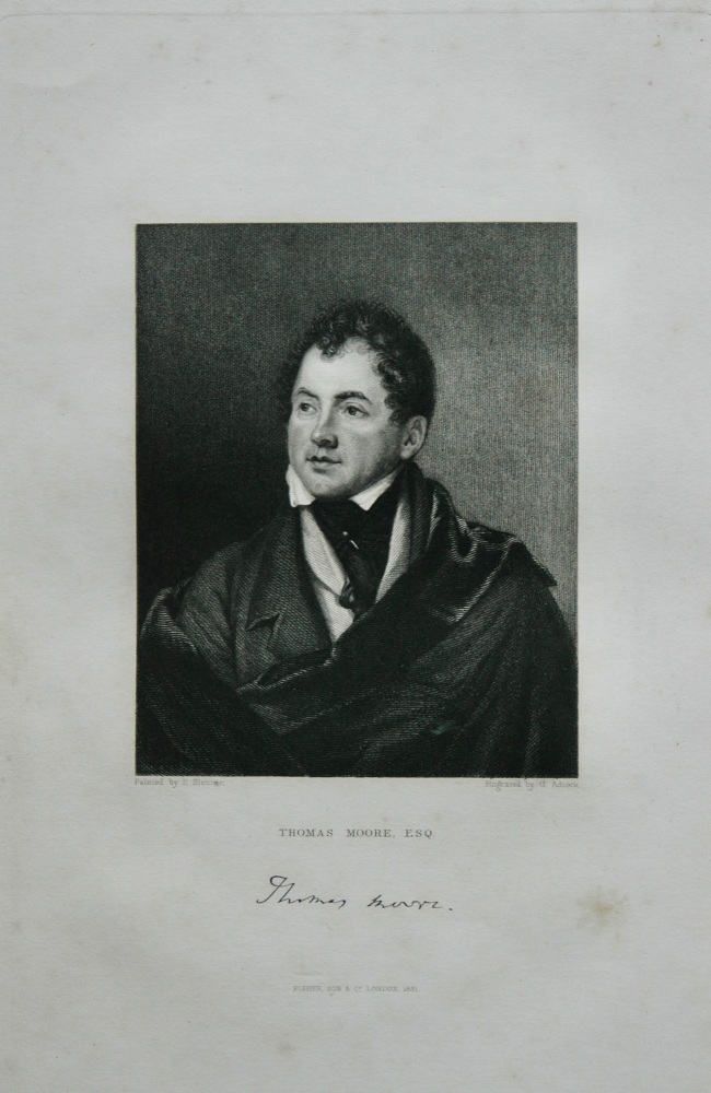 Thomas Moore, Esq.  1832.