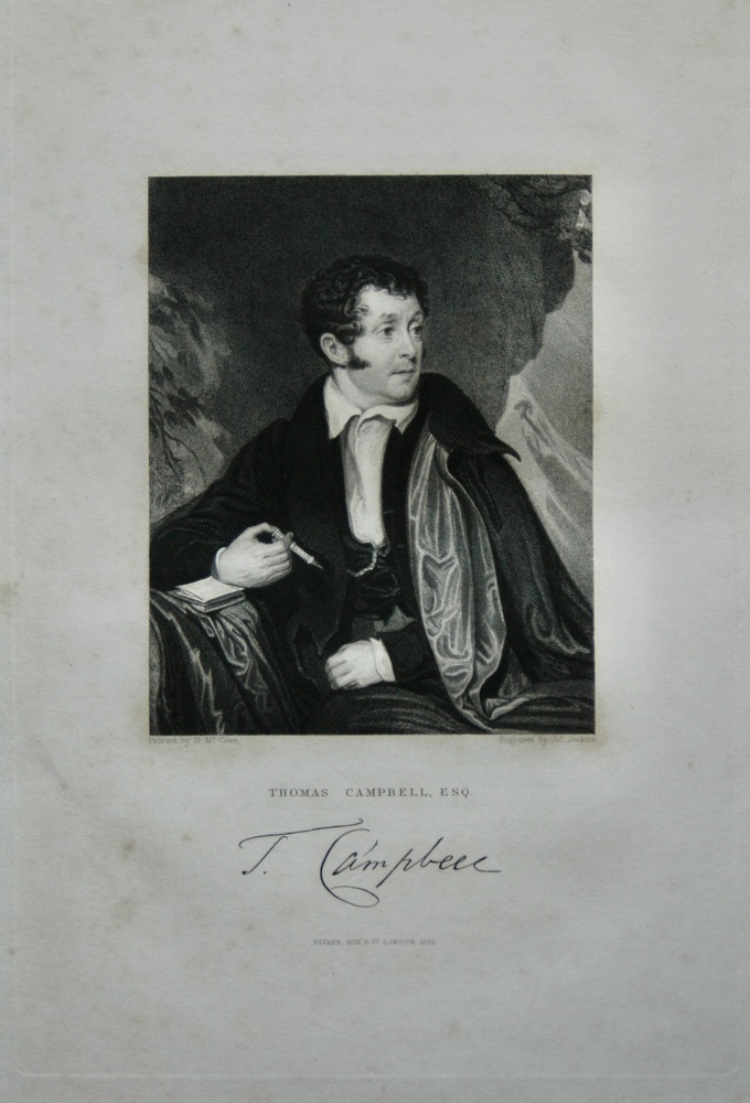 Thomas Campbell, Esq.  1832.