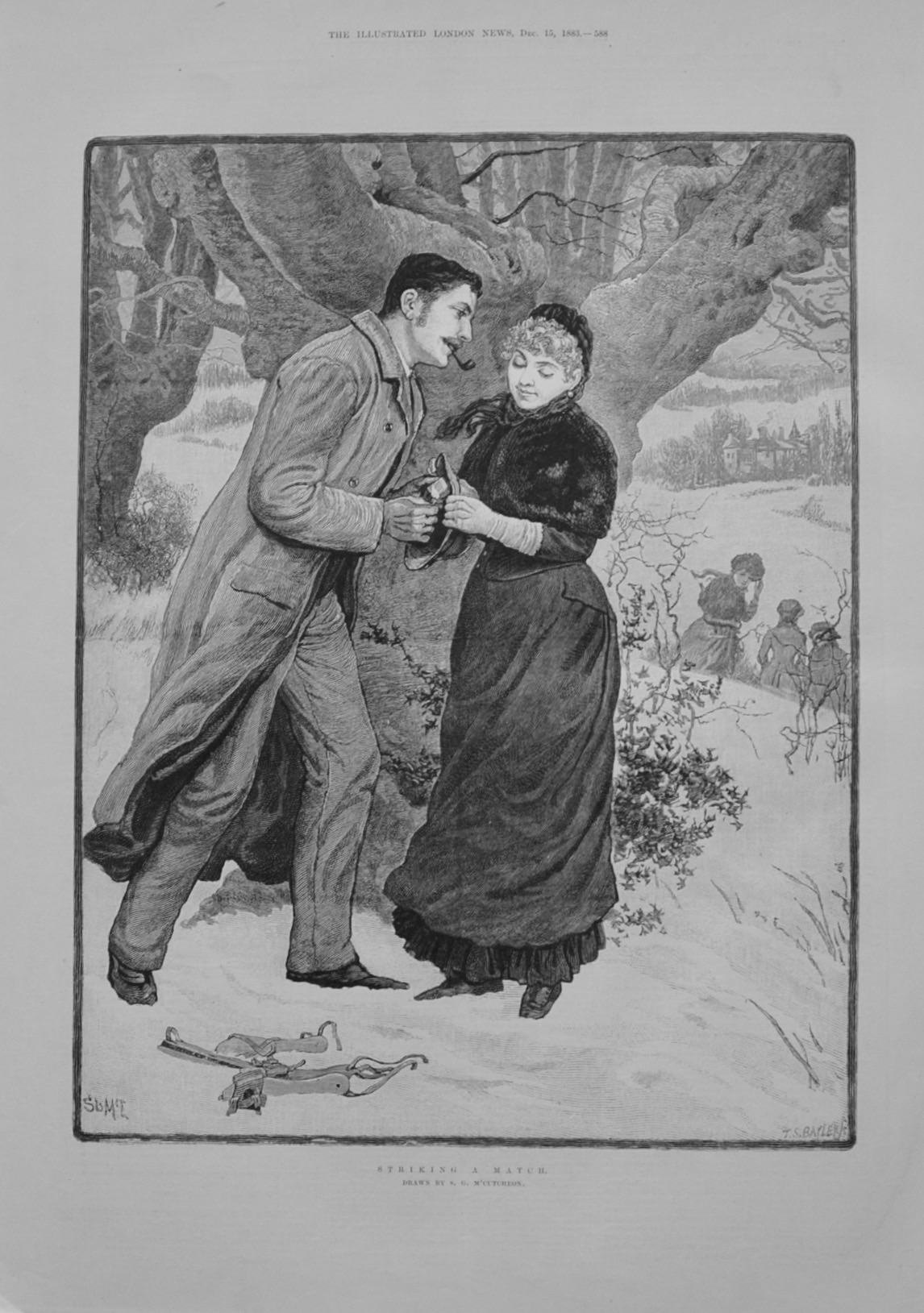 Striking a Match - 1883