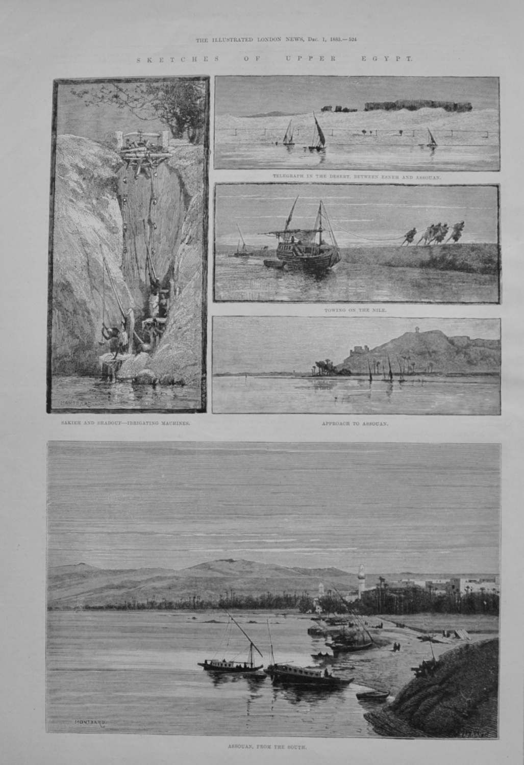 Sketches of Upper Egypt - 1883