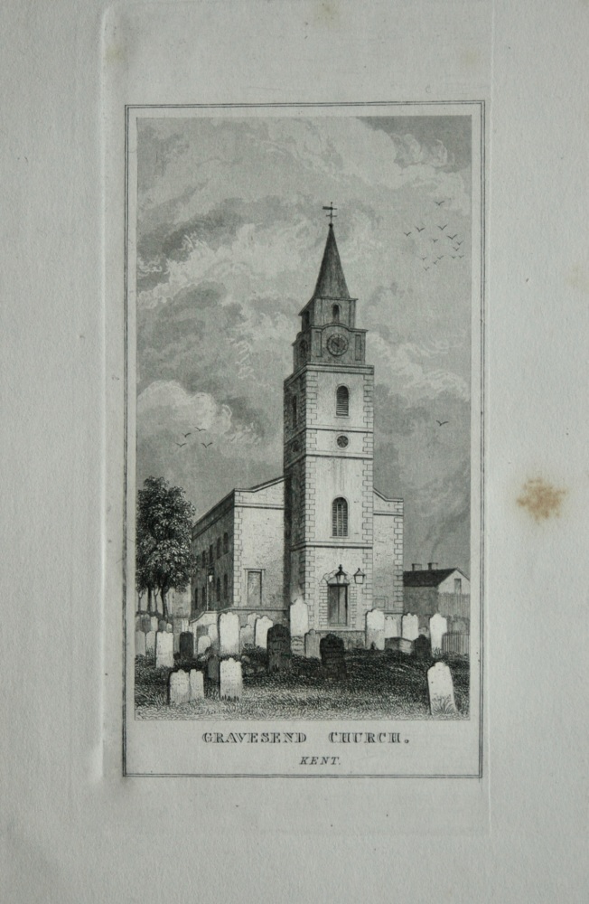 Gravesend Church.  Kent.  1845.