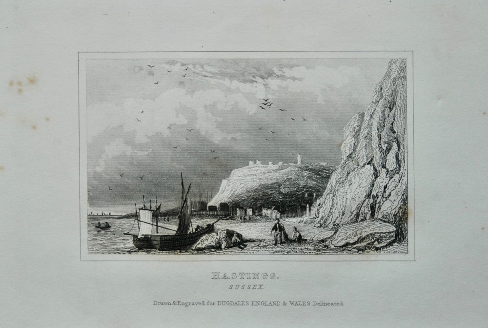 Hastings. Sussex. 1845.