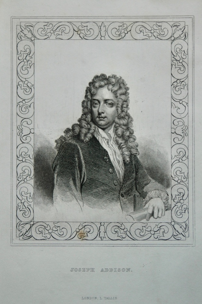 Joseph Addison.  1845.