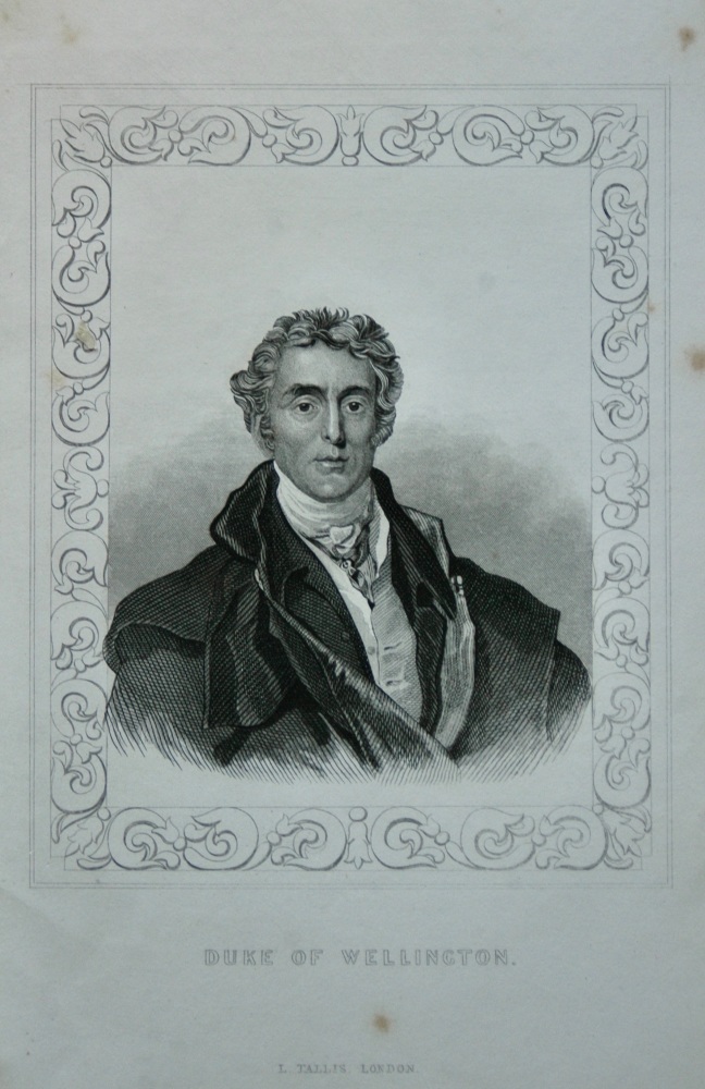 Duke of Wellington.  1845.