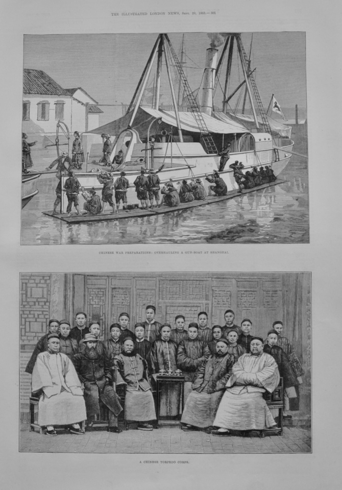Chinese War Preparations - 1883