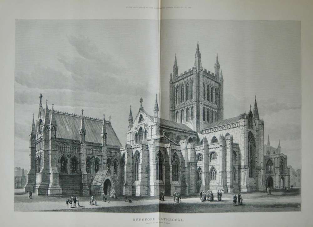 Hereford Cathedral - 1883