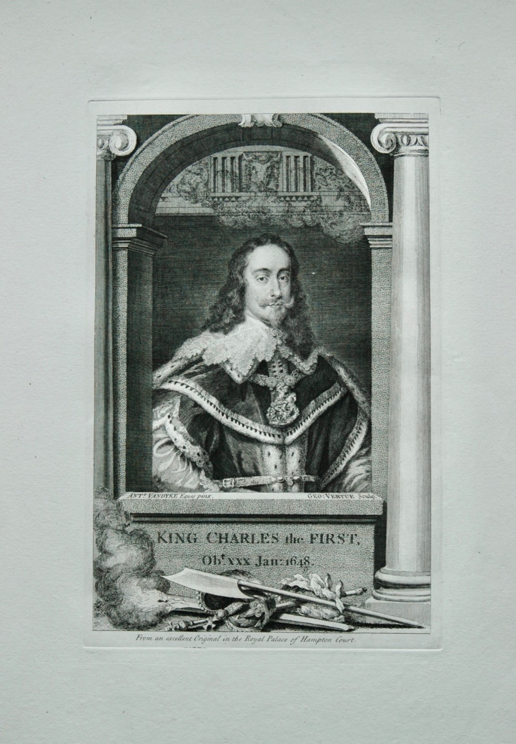 King Charles the First, Obt. xxx January 1648.   