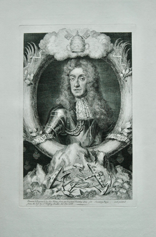King James the 2nd.  1731.