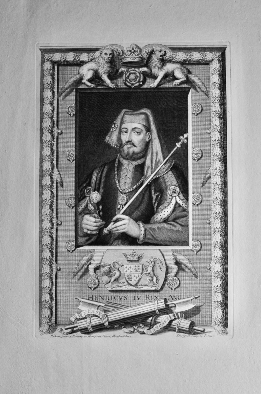 Henricvs  IV  Rex  Ang.  1736.