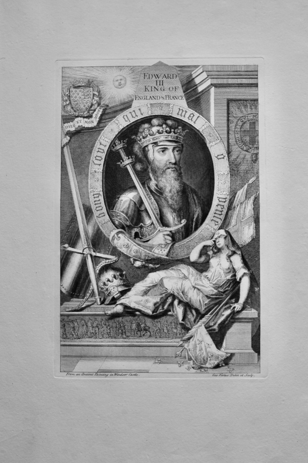 Edward III. King of England & France.  1736.