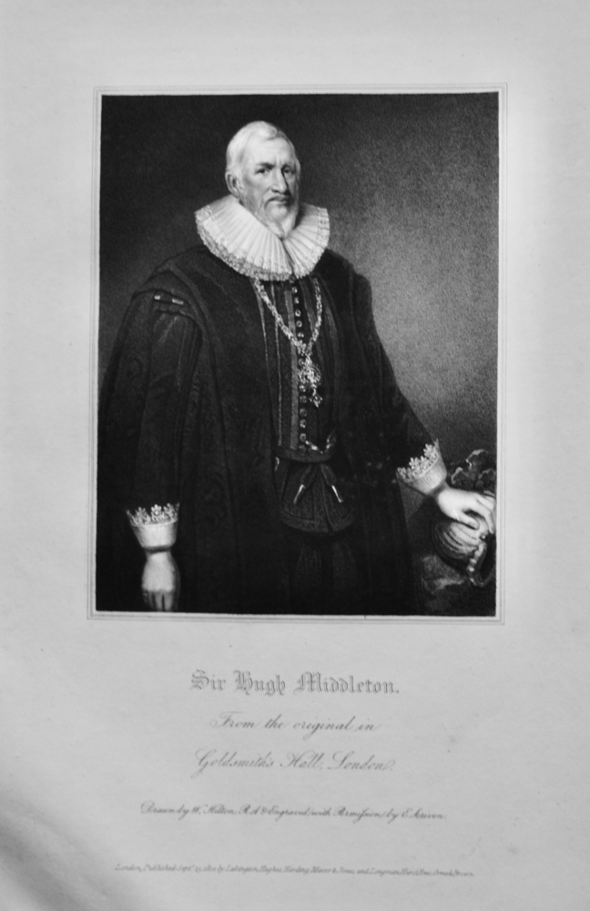 Sir Hugh Middleton.  1821.